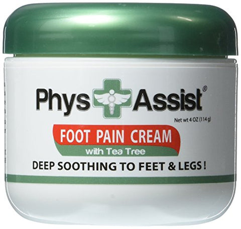 PhysAssist Foot Pain Cream, 4 oz