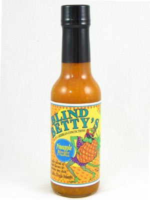 Blind Betty's Pineapple Pizzazz Hot Sauce 5 oz