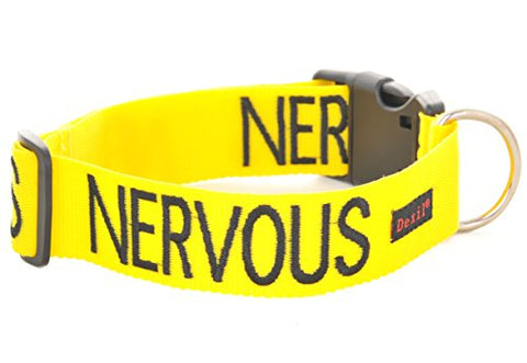 Friendly Dog Collars- Nervous Large-XL Snap Collar