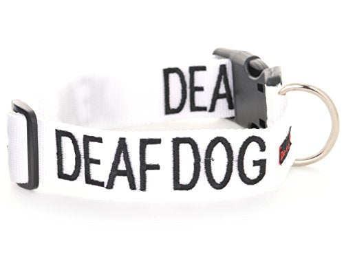 Friendly Dog Collars- Deaf Dog Large-XL Snap Collar