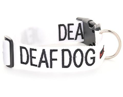Friendly Dog Collars- Deaf Dog Large-XL Snap Collar