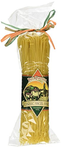 Pasta Partners Garlic Angel Hair Handmade Flavored Pasta (12oz)