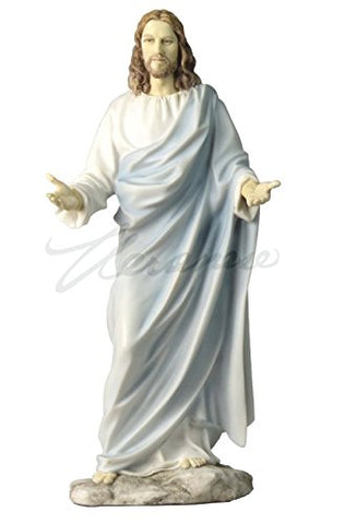 Jesus With Open Arms (light Color), L 5 1/2" ,w 4 3/8",h 11 3/4"