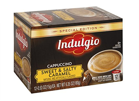 Indulgio Sweet & Salty Caramel Cappuccino