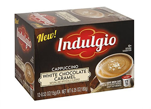 Indulgio White Chocolate Caramel Cappuccino