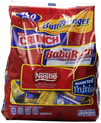 Nestle Chocolate Assorted Mini 6 Count 40 Oz