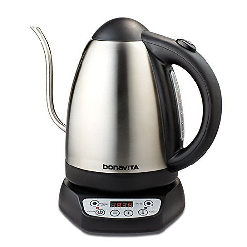 1.7L Variable Temperature Electric Gooseneck Kettle – Capital Books and  Wellness