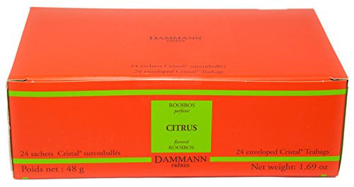 Horeca Tea Citrus Rooibos Sachet, Herbal (24ct per pack)