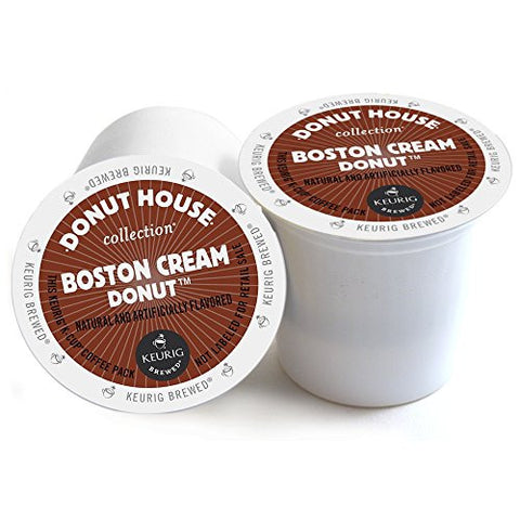 Donut House Collection: Boston Cream Donut, Flavored Roast - 18-Count K-Cup