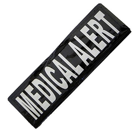 Reflective Removable Patch "MEDICAL ALERT" S/M (set of 2)