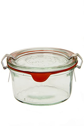 165 Mini Mold Jar (12 jars w/ glass lids, 12 rings, & 24 clamps)