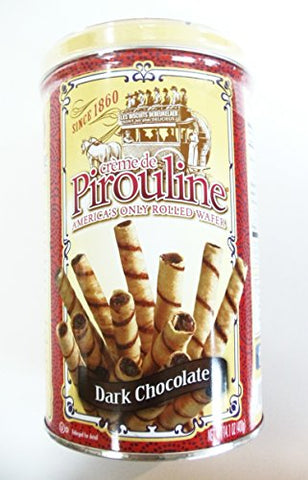 Pirouline Dark Chocolate Cream Filled-Tin (14.1 oz)