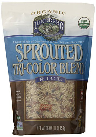 Sprouted Tri-Color Blend Rice 16 oz