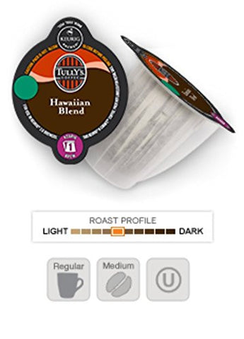 Tully's: Hawaiian Blend - 8-Count K-Cup