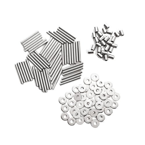 Purdue Pegboard Replacement Parts Set (25 Collars, 45 Washers, 55 Pins)