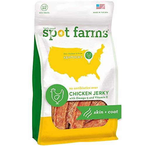 Spot Farms Chicken Jerky Skin & Coat 12Oz