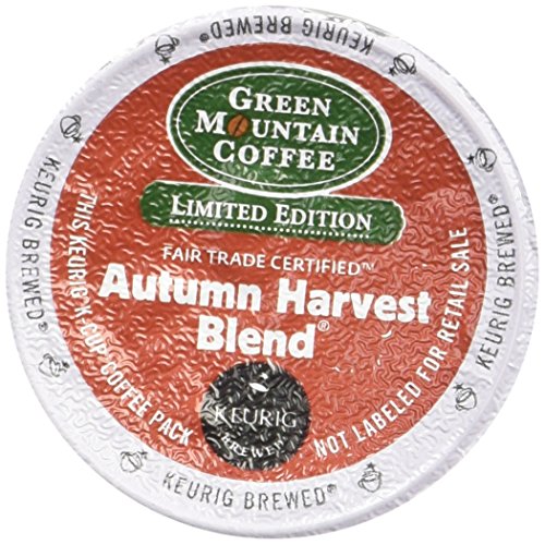 Green Mountain Coffee, Autumn Harvest Blend, FALL LTO, medium roast, k-cup