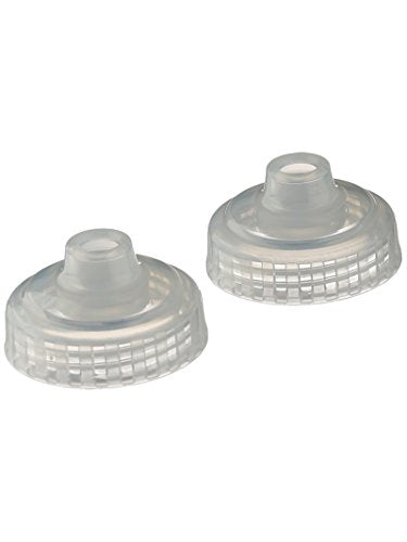 Small Jett-Squeeze Caps 2Pk, Clear