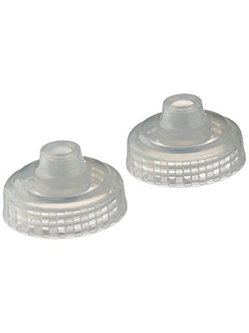 Small Jett-Squeeze Caps 2Pk, Clear