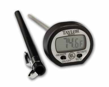 Taylor Digital Thermometer 8.8x3.5x1.3 0.05 lb.(not in pricelist)
