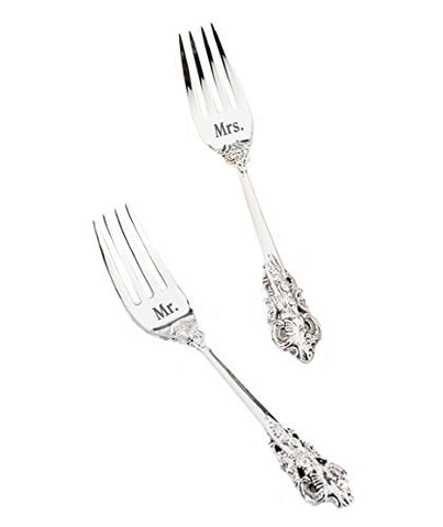 Mr. & Mrs. Silver Fork Set