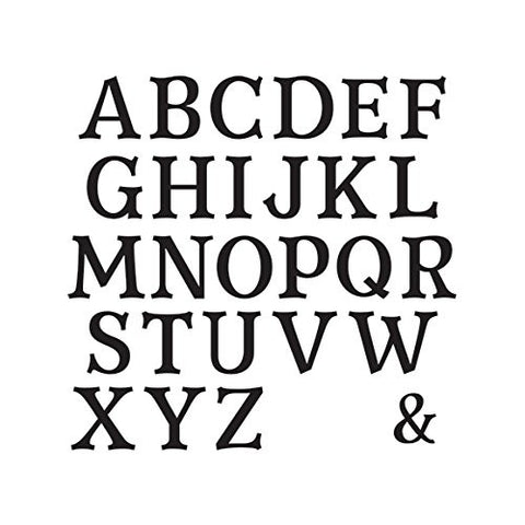 Moss Monogram Letter M