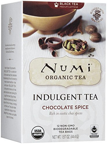Indulgent Tea - Chocolate Spice, 12 ct/box, 1.57oz/box