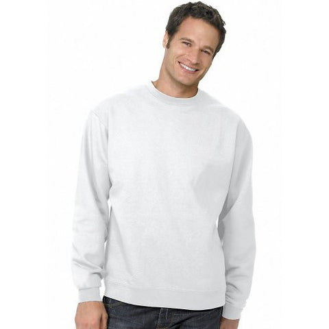 Hanes ComfortBlend Long Sleeve Fleece Crew - p160 (White / Small)
