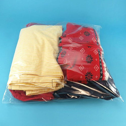 Large and Extra Strong Clear Polythene Storage Bag