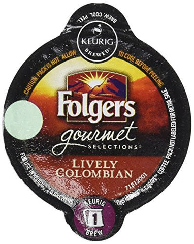 Folgers Lively Colombian - K Carafe, 8 ct