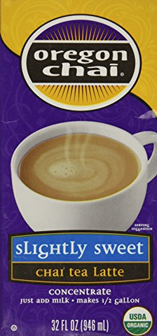 Oregon Chai Concentrates Slightly Sweet 32 oz