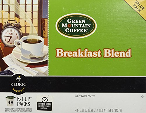 Green Mountain Coffee Breakfast Blend 48ct, k-cup