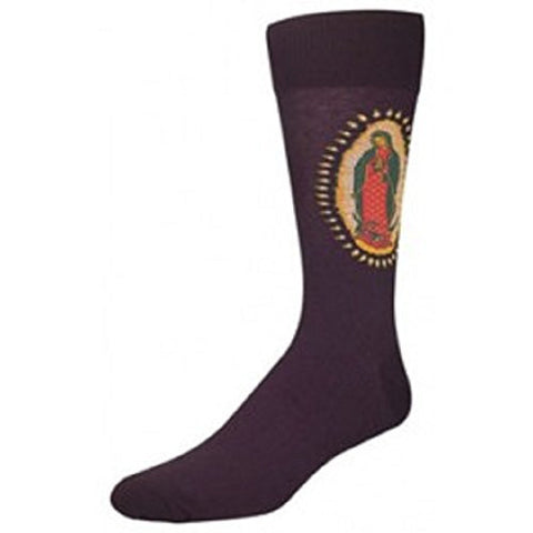 Men's Guadalupe Crew Socks, Black