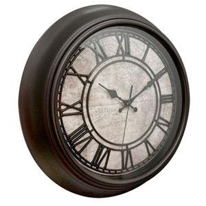 14" Map Dial Wall Clock