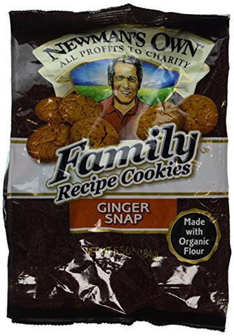 Newman's Own Organics - Ginger Snap Cookies, 6.5oz