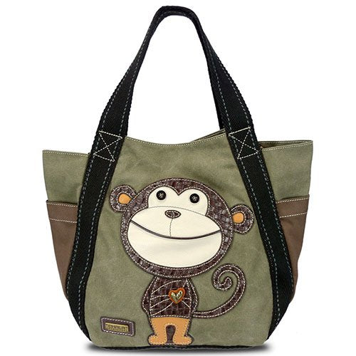 Carryall Zip Tote - Smartie Monkey