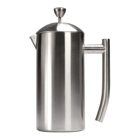 18/10 Stainless Steel French Press, brushed finish, 36 fl. oz.