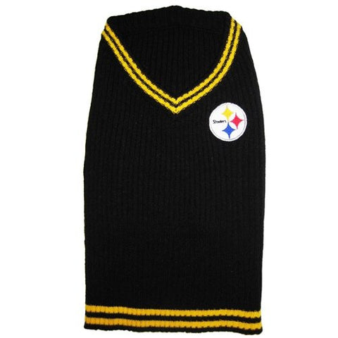 Pittsburgh Steelers Dog Sweater, small