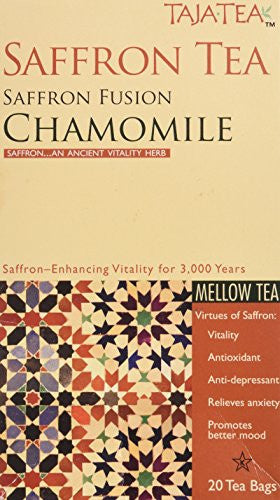 Saffron
Chamomile Tea, 20 Tea Bags