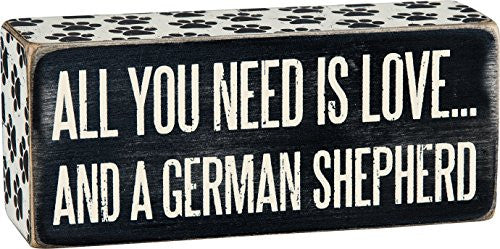 Box Sign - German Shepherd