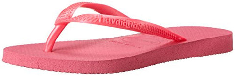 Kids' Slim Flip Flops - Shocking Pink, Size 9C US