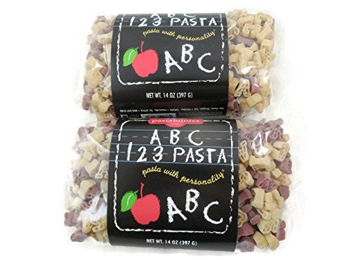 ABC 123 Pasta, 14oz