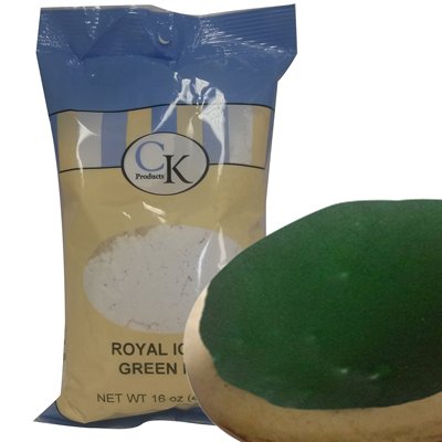 Green 1 Lb Royal Icing Mix