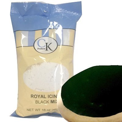 Black Royal Icing Mix, 16 oz