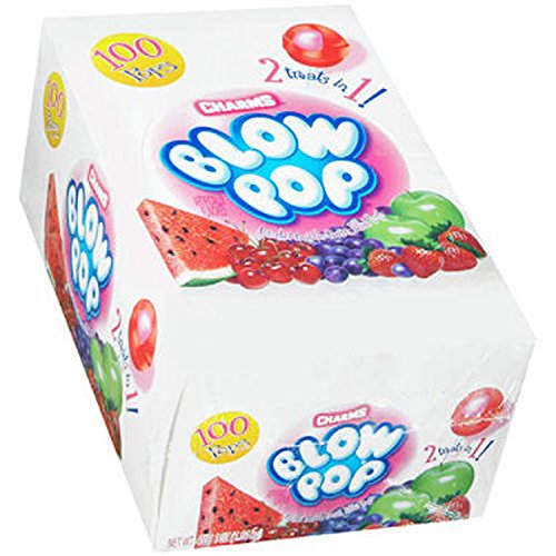 Charms Assorted Blow Pops 100 Count