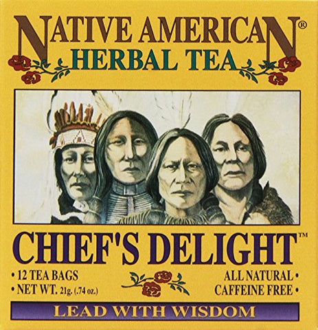 Chief's Delight Lead with Wisdom Berry Blend with a Hint of Floral 0.74 oz (12ct/box)