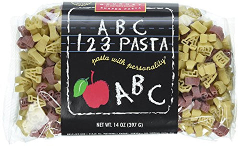 ABC 123 Pasta, 14oz