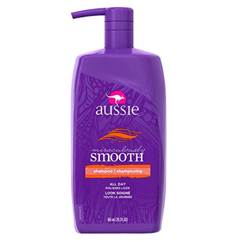 Aussie Shampoo Miraculously Smooth w/pump - 29.2oz