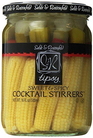 Sweet/Spicy Tipsy Cocktail Stirrers, 16 oz