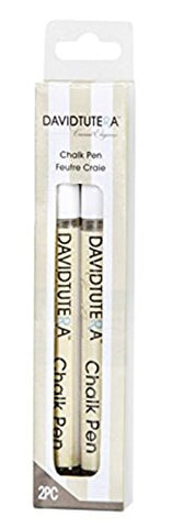 David Tutera Liquid Chalk Markers in White - 2 pieces
